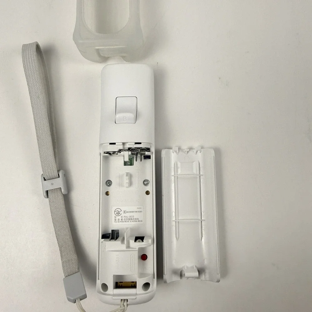 Nintendo Wii Remote Controller RVL-003 OEM Genuine W/ Sleeve Tested Working